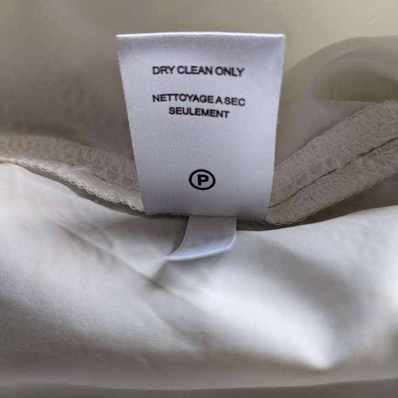 Karl Lagerfeld Paris White Sleeveless Dress size 4 - Picture 5 of 13